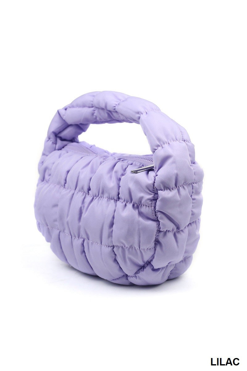 All Puffed Up Micro Bag - Lavender