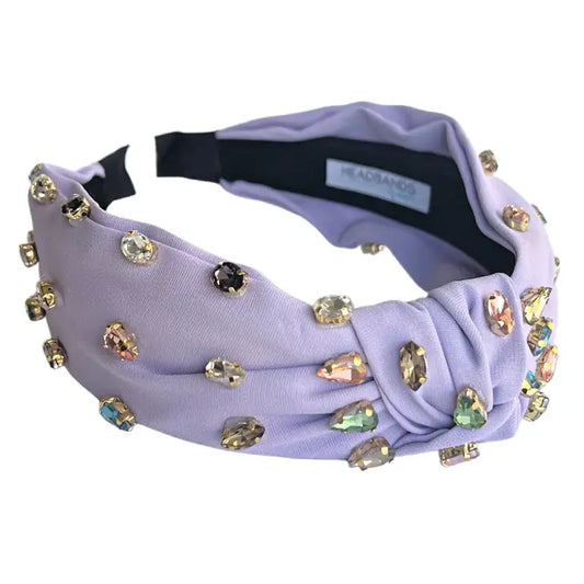 Knotty Headband Purple