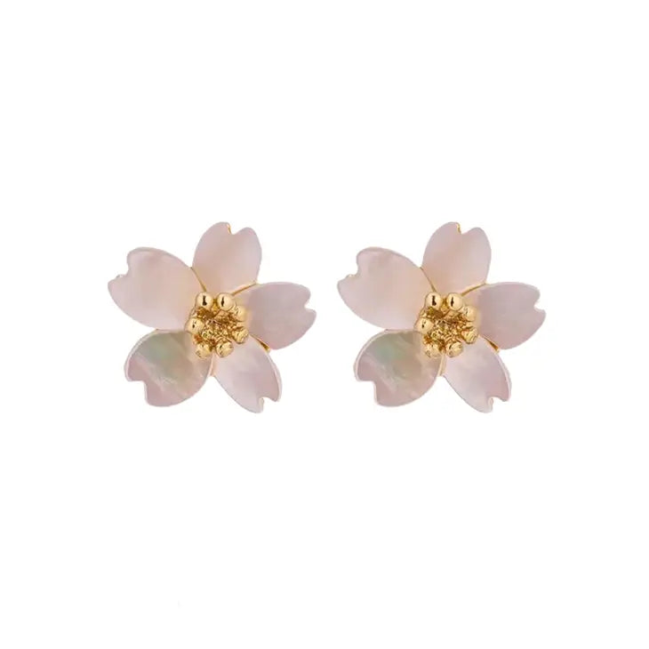 Flower Stud Earrings