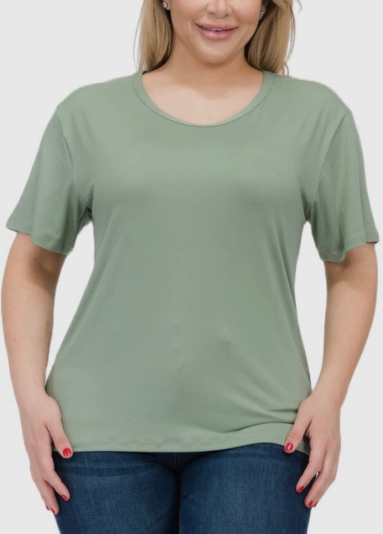 Back to Basics Short Sleeve Tee - Plus Size