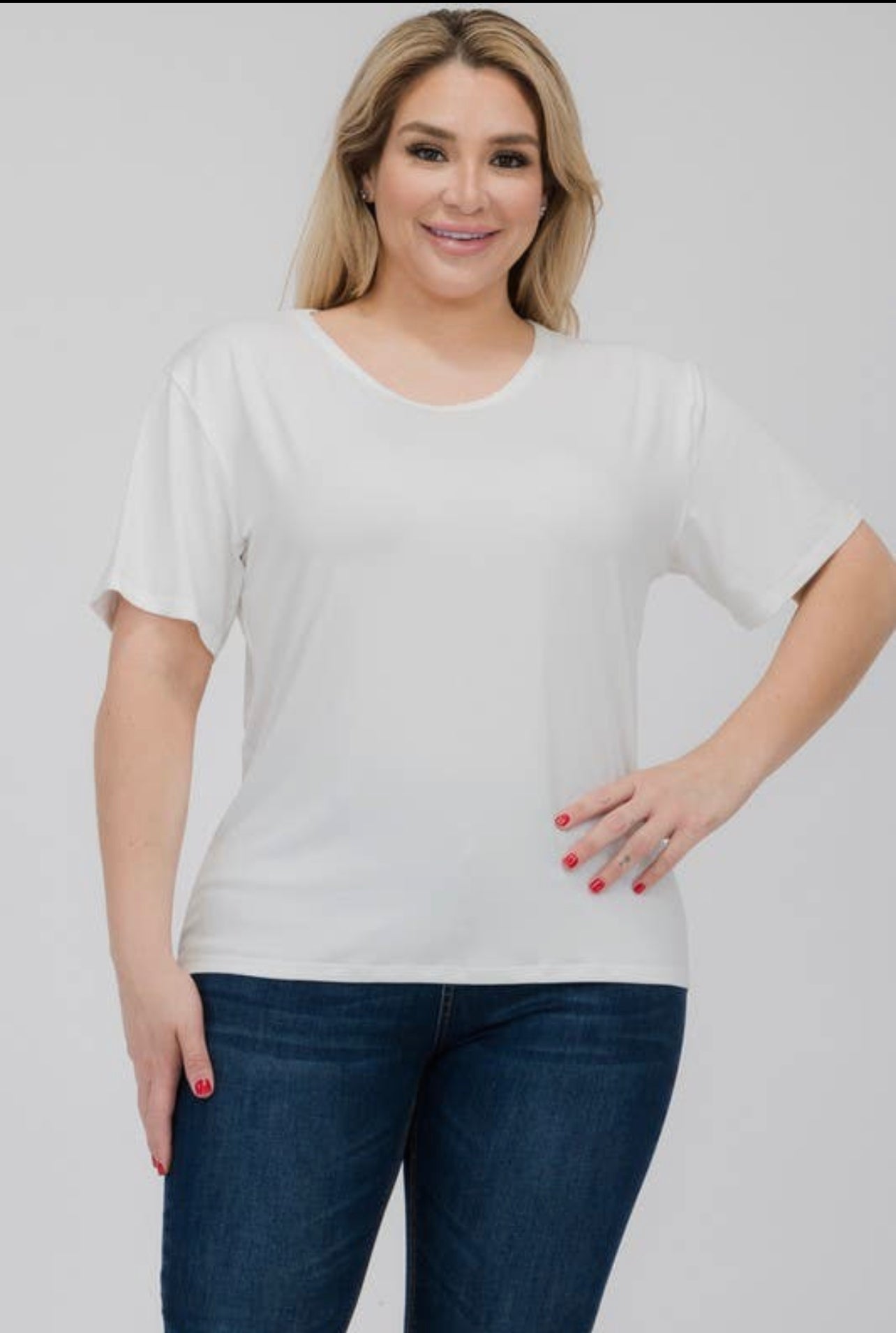 Back to Basics Short Sleeve Tee - Plus Size