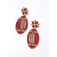 Gameday Football Earrings