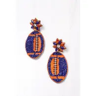 Chomp Chomp! Football Earrings