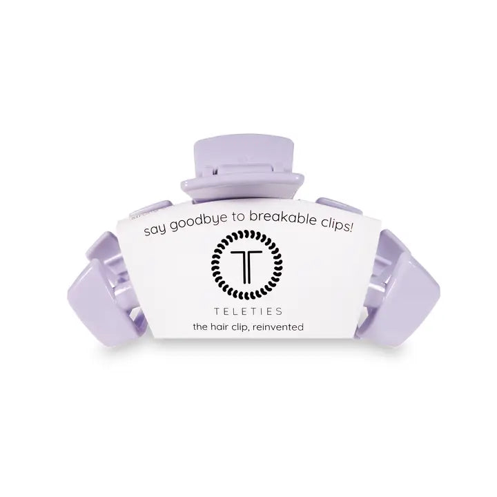 Classic Lilac Medium Claw Clip - Teleties