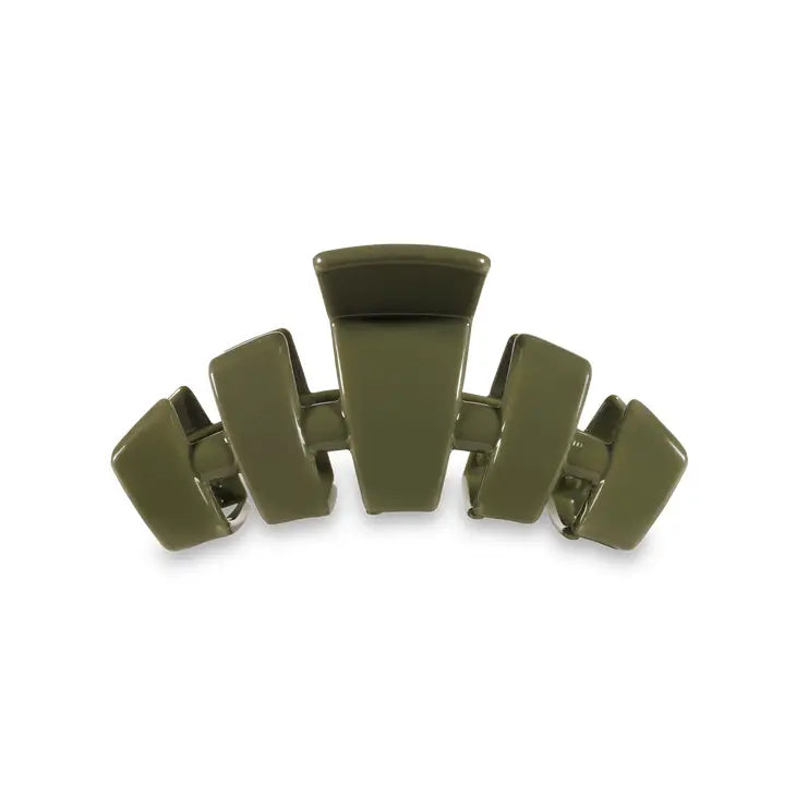 Classic Olive medium claw clip